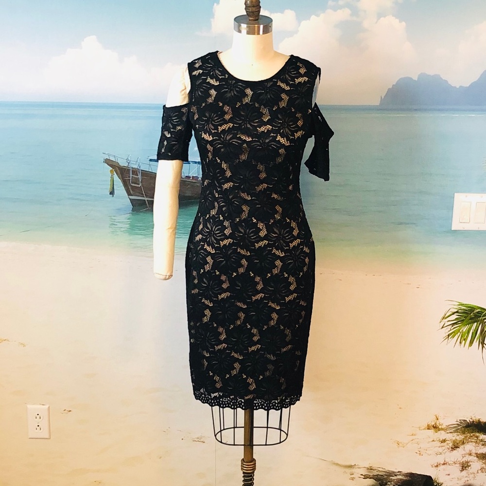 Lace Knit Dress
